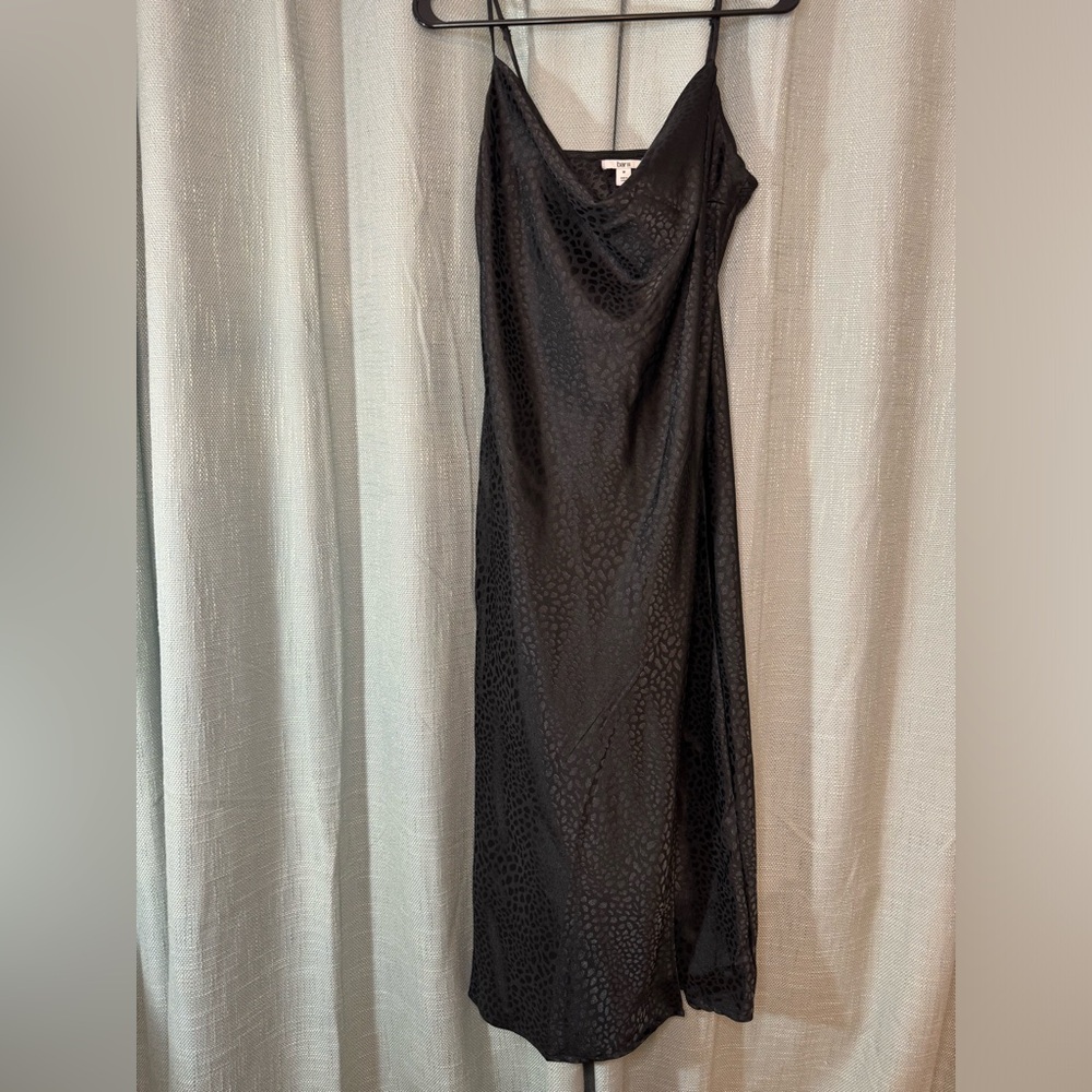 Black slip dress NWT